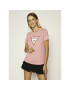 Guess Тишърт Triangle Logo W0YI57 K8HM0 Розов Regular Fit - Pepit.bg