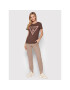 Guess Тишърт V2RI13 K8HM0 Кафяв Regular Fit - Pepit.bg