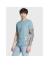 Guess Тишърт Vetical Logo M3GI22 J1314 Син Slim Fit - Pepit.bg