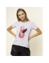Guess Тишърт W01I0L JA900 Виолетов Regular Fit - Pepit.bg