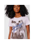 Guess Тишърт W1GI0K JA900 Виолетов Regular Fit - Pepit.bg