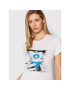 Guess Тишърт W1RI02 K9TD2 Бял Regular Fit - Pepit.bg