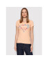 Guess Тишърт W2GI06 J1311 Оранжев Regular Fit - Pepit.bg