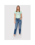Guess Тишърт W2GI06 J1311 Зелен Regular Fit - Pepit.bg