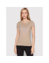 Guess Тишърт W2YI07 KA0Q1 Бежов Slim Fit - Pepit.bg