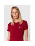 Guess Тишърт W2YI44 J1311 Бордо Slim Fit - Pepit.bg