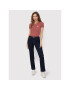 Guess Тишърт W2YI44 J1311 Бордо Slim Fit - Pepit.bg