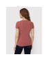 Guess Тишърт W2YI44 J1311 Бордо Slim Fit - Pepit.bg