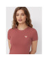 Guess Тишърт W2YI44 J1311 Бордо Slim Fit - Pepit.bg