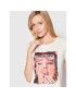 Guess Тишърт W2YI46 K9RM1 Бежов Regular Fit - Pepit.bg