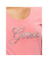 Guess Тишърт W3YI36 J1314 Розов Slim Fit - Pepit.bg