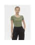Guess Тишърт W4RI33 J1314 Зелен Slim Fit - Pepit.bg