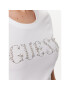 Guess Тишърт W4RI39 J1314 Бял Slim Fit - Pepit.bg