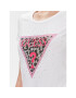 Guess Тишърт W4RI44 J1314 Бял Slim Fit - Pepit.bg