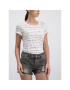 Guess Тишърт W92I81 K8FL0 Бял Regular Fit - Pepit.bg