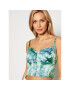 Guess топ Milan W0YP64 RD460 Зелен Slim Fit - Pepit.bg