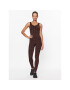 Guess топ V3BP06 ZZ04N Кафяв Slim Fit - Pepit.bg