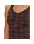 Guess топ V3BP06 ZZ04N Кафяв Slim Fit - Pepit.bg