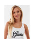 Guess топ W3YP10 K1814 Бял Slim Fit - Pepit.bg