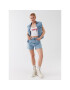 Guess топ W3YP50 KA0H1 Бял Cropp Fit - Pepit.bg