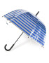 Happy Rain Чадър Long Ac Domeshape 40991 Сребрист - Pepit.bg