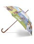 Happy Rain Чадър Long Manuell 74140 Цветен - Pepit.bg