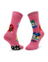 Happy Socks Чорапи дълги дамски DNY01-3302 Розов - Pepit.bg