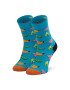 Happy Socks Чорапи дълги детски KBAN01-6700 Син - Pepit.bg