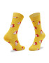 Happy Socks Чорапи дълги детски KBUN01-2200 Жълт - Pepit.bg