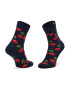 Happy Socks Чорапи дълги детски KCHE01-6501 Черен - Pepit.bg