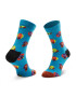 Happy Socks Чорапи дълги детски KDOG01-6300 Син - Pepit.bg