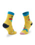 Happy Socks Чорапи дълги детски KIIT01-2200 Жълт - Pepit.bg