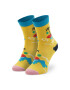 Happy Socks Чорапи дълги детски KIIT01-2200 Жълт - Pepit.bg