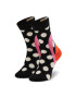 Happy Socks Чорапи дълги детски KLAU01-0200 Черен - Pepit.bg