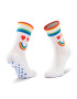 Happy Socks Чорапи дълги детски KRBS14-0100 Бял - Pepit.bg