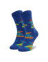 Happy Socks Чорапи дълги детски KUFO01-6300 Син - Pepit.bg