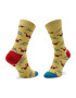 Happy Socks Чорапи дълги мъжки SND01-2000 Жълт - Pepit.bg