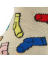 Happy Socks Чорапи къси унисекс SOC38-1300 Бежов - Pepit.bg
