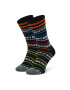 Happy Socks Дълги чорапи unisex ATHAP29-9300 Черен - Pepit.bg