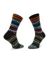 Happy Socks Дълги чорапи unisex ATHAP29-9300 Черен - Pepit.bg