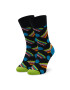 Happy Socks Дълги чорапи unisex BAC01-9300 Черен - Pepit.bg