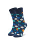 Happy Socks Дълги чорапи unisex BD01-605 Тъмносин - Pepit.bg