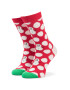 Happy Socks Дълги чорапи unisex BDS01-4300 Червен - Pepit.bg