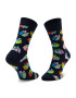 Happy Socks Дълги чорапи unisex BGS01-6500 Тъмносин - Pepit.bg