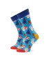 Happy Socks Дълги чорапи unisex BIO01-6300 Цветен - Pepit.bg