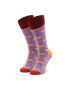 Happy Socks Дълги чорапи unisex CAR01-5000 Виолетов - Pepit.bg