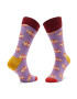 Happy Socks Дълги чорапи unisex CAR01-5000 Виолетов - Pepit.bg