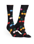 Happy Socks Дълги чорапи unisex CHE01-9002 Черен - Pepit.bg