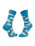 Happy Socks Дълги чорапи unisex CLO01-6700 Син - Pepit.bg