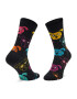 Happy Socks Дълги чорапи unisex DOG01-9050 Черен - Pepit.bg